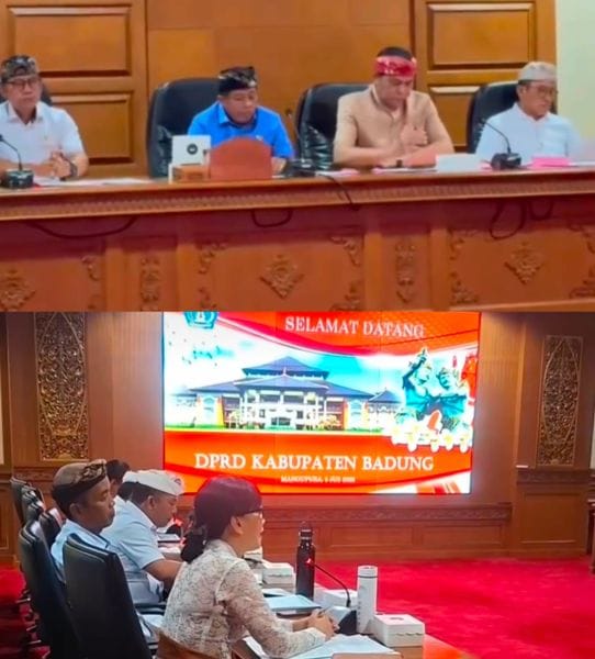 Komisi II dan Komisi IV DPRD Badung Rakor Gabungan bahas persetujuan pembentukan kerja sama Sister City antara Kabupaten Badung dengan Kota Fujisawa, Jepang