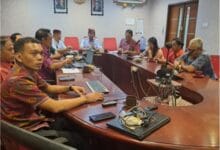 Rapat Koordinasi Percepatan Implementasi Perlinsos yang dilaksanakan secara daring