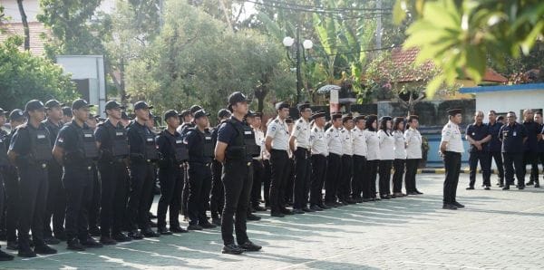 Satgas Patroli Dharma Dewata ini saat dikukuhkan oleh Direktur Jenderal Imigrasi, Hendarsam Marantoko