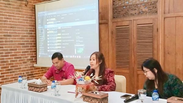 Bintek tata kelola desa wisata Desa Belumbang, Kerambitan