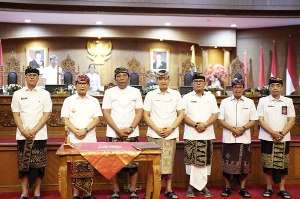 DPRD Badung bersama Eksekutif tandatangani kesepakatan bersama KUA- PPAS Perubahan 2026