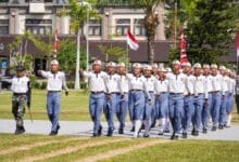Paskibraka Badung semakin intensif berlatih
