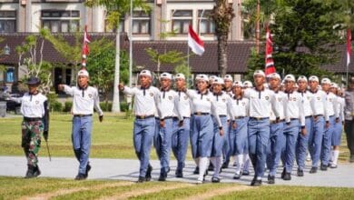 Paskibraka Badung semakin intensif berlatih