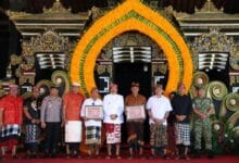 Wabup I Made Dirga menutup Tanah Lot Art and Food Festival VII tahun 2026