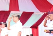 Wakil Ketua I DPRD Kabupaten Badung, A.A. Ngurah Ketut Agus Nadi Putra Upacara Peringatan Hari Ulang Tahun (HUT) ke-81 Kemerdekaan Republik Indonesia