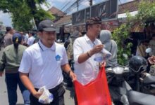 Asisten Bidang Administrasi Umum I Wayan Wijana saat pengerahan ASN ke 38 SPBU