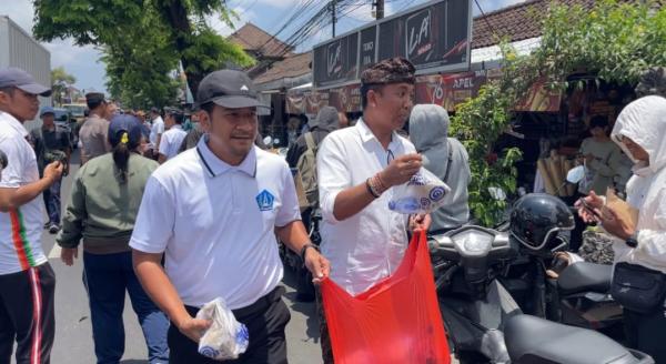 Asisten Bidang Administrasi Umum I Wayan Wijana saat pengerahan ASN ke 38 SPBU