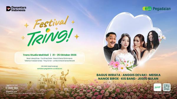 PT Pegadaian (Persero) Kanwil VII Denpasar menghadirkan Festival Tring! by Pegadaian